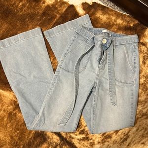 High Rise Flare Jeans
